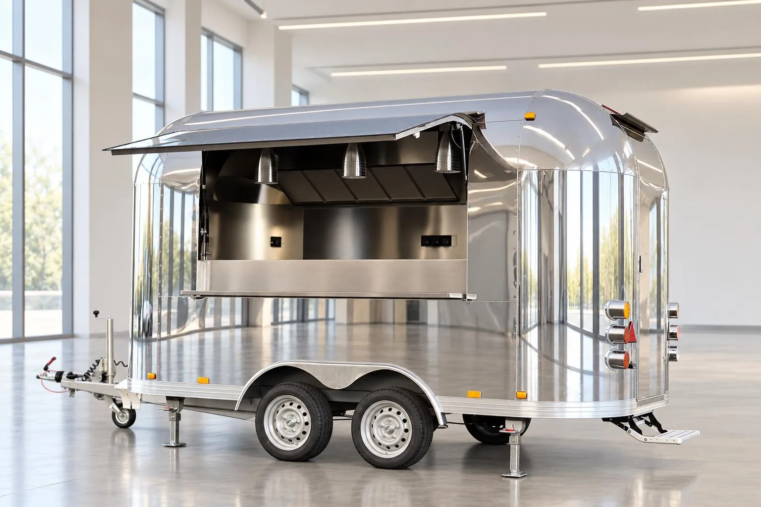 Silver Star Mirror MS-380 – Foodtrailer, 3,8 m